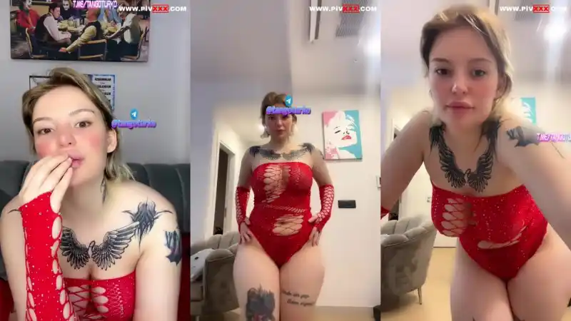 Arzu yılmaz tangoda kırmızı filede twerk yapıp eğiliyor – Türkçe Altyazılı türbanlı ifşa