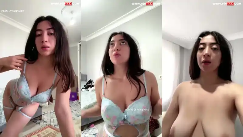 Asen tango seksi iç çamaşırıyla poz verip memelerini okşuyor – Sansürsüz türbanlı türk porno