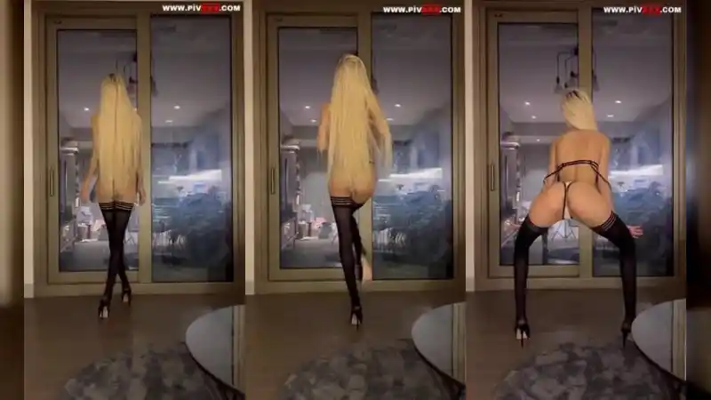 Barbie aysu seksi çamaşırla pencere önünde kalçalarını sallıyor – Türkçe Altyazılı türk ifşa