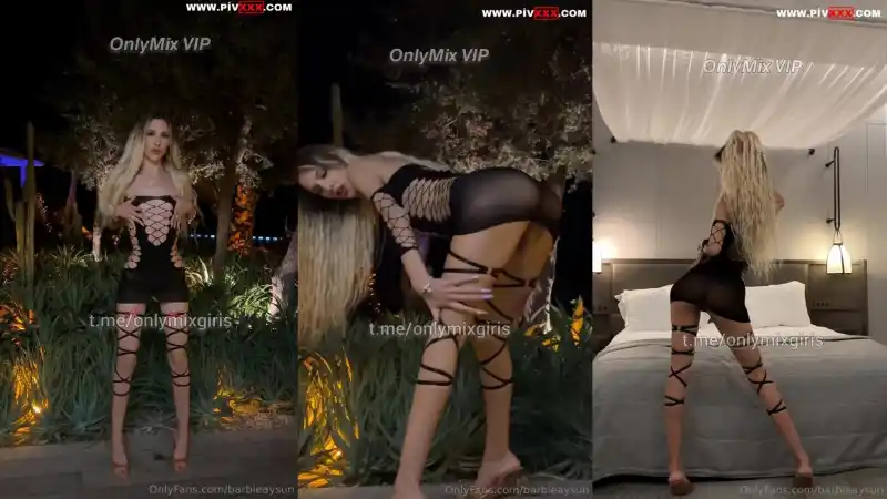 Barbie aysu transparan elbisesiyle poz veriyor ve kıvrımlarını sergiliyor : türbanlı pornoları (Sansürsüz)
