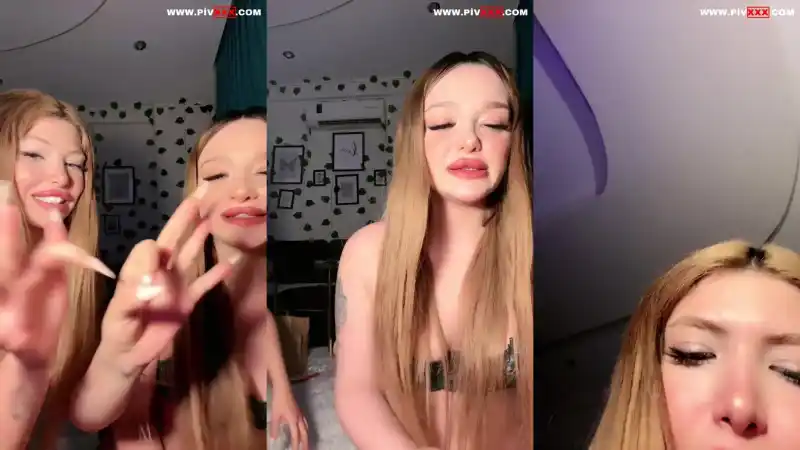 Ceyda aria ve arkadaşı webcamde dillerini çıkarıp poz veriyor – türbanlı kadınlar (Türkçe Altyazılı)