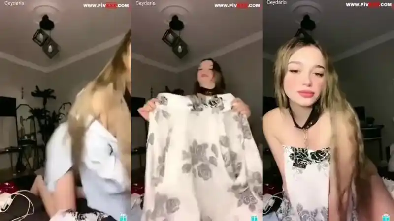 Ceydaria yayında soyunup kur yapıyor | türbanlı türk pornoları (Sansürsüz)