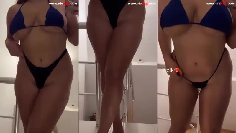 Elif karaarslan seksi bikiniyle fizik sergiliyor bacaklarını açıyor – Yeni 2026 türbanlı türk porno
