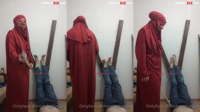 Kölem bu falakayı çoktan hak etmişti – Sansürsüz türbanlı sotwe