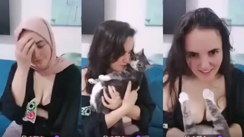 Konyalı türbanlı yayında saçını ve memelerini açıyor Türbanlı sex – Full İzle türbanlı ifşa