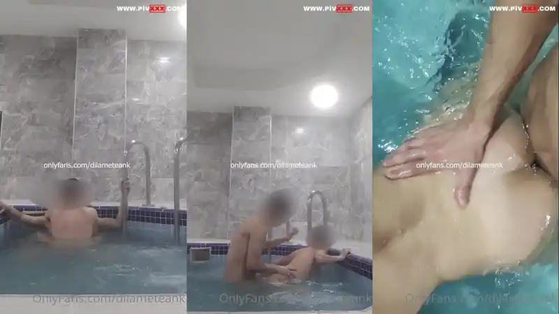 porno türbanlı: Havuzda sevişmek çok zevkli mutlaka deneyin – dila & mete [HD]