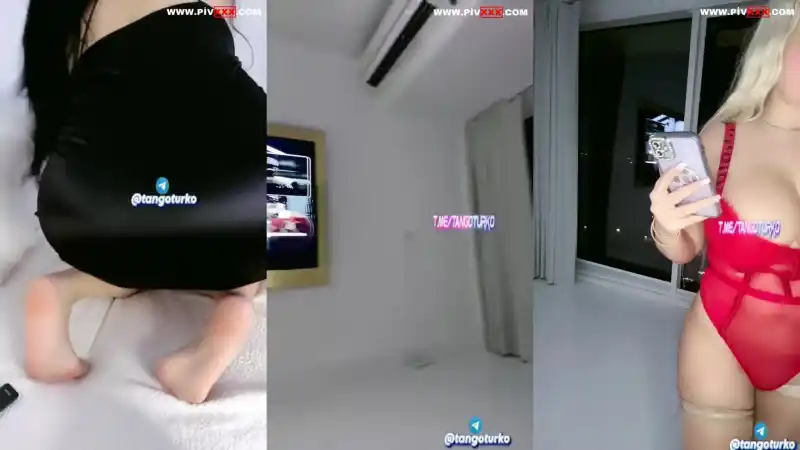 porno türk türbanlı: Ilçin karagöz tangoda sarışın arkadaşıyla memelerini açıyor [HD]
