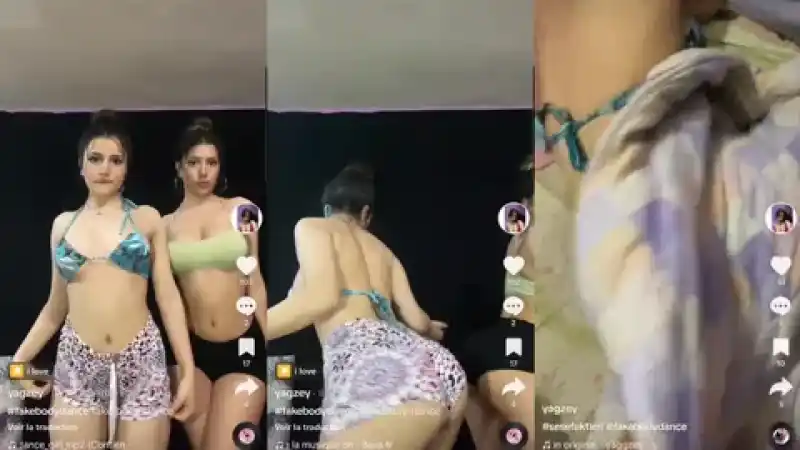 Seksi çıtırlar tiktok yayınında dekolte veriyor Türk ifşa reddit – türbanlı (Sansürsüz)