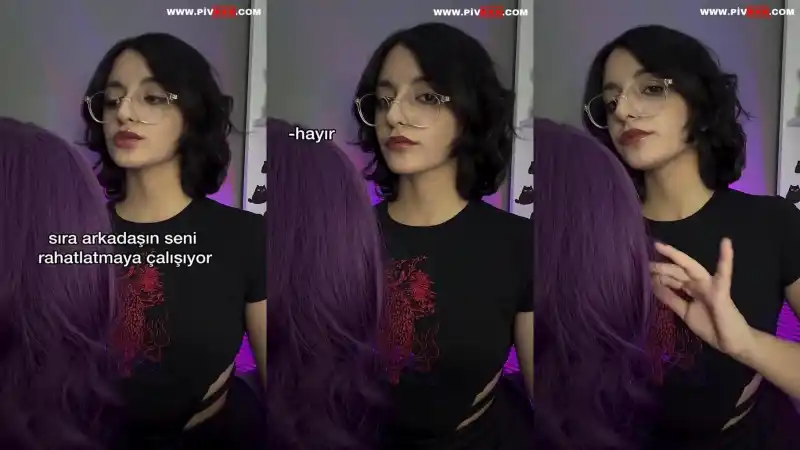 Senadeska asmr mor perukla hayır diyerek rahatlatıyor – Sansürsüz türbanlı sikis