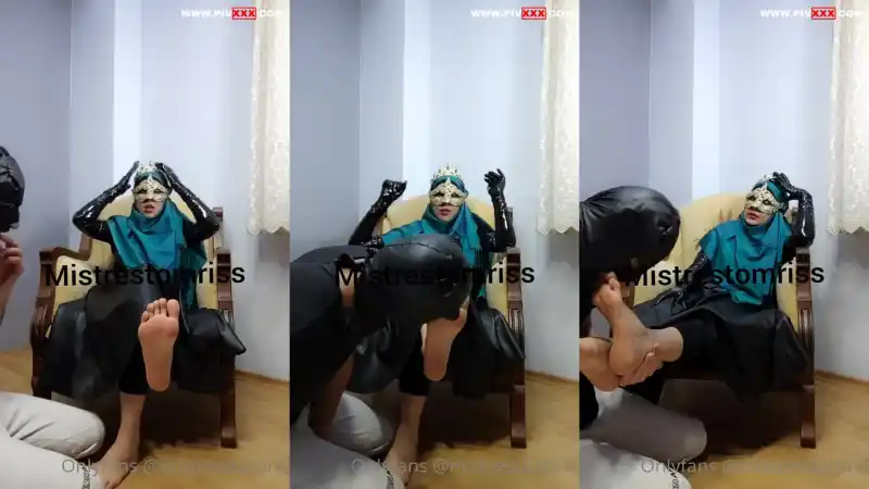 Tabanlarımı yala • mistress tomris : porno türbanlı (HD)