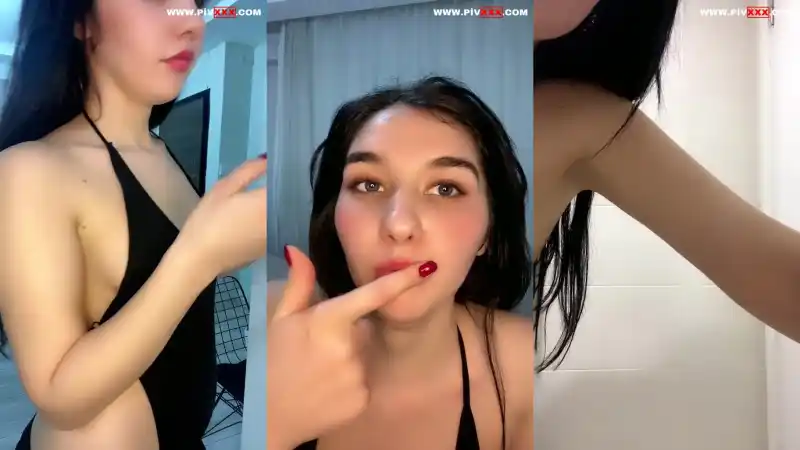 Tango aymila siyah bodysinde amını açıp parmaklıyor – Türkçe Altyazılı türbanlı sotwe