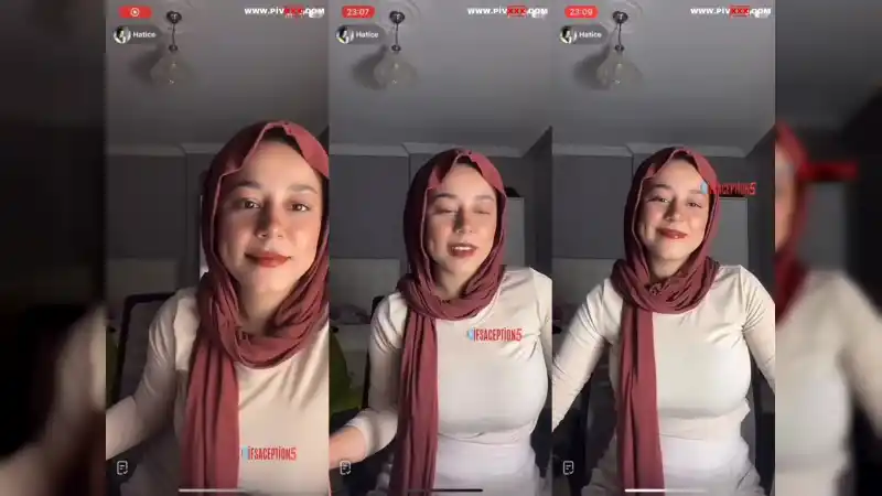 Tango hatice türbanlı canlı yayınında gülüp dans ediyor – HD türk türbanlı pornoları