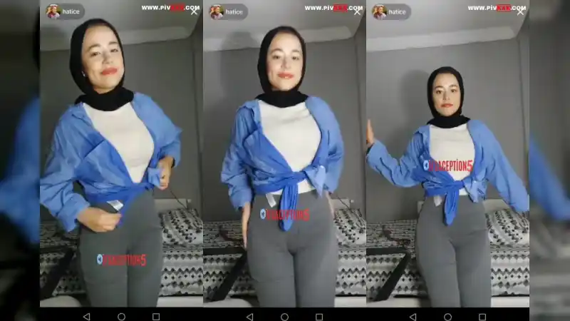 Tango hatice türbanlı seksi pozlarla şov yapıyor – Full İzle türbanlı sakso