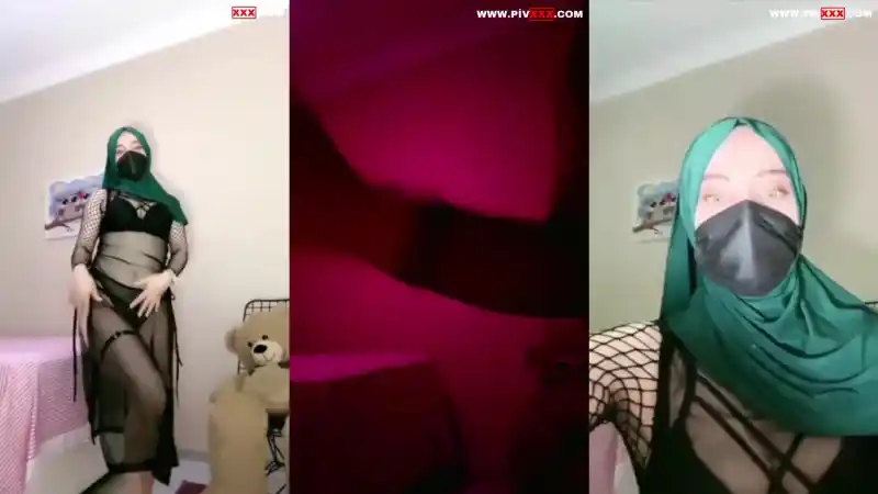 Türbanlı boncuk canlıda seksi poz verip sallanıyor – türbanlı sikis (Sansürsüz)