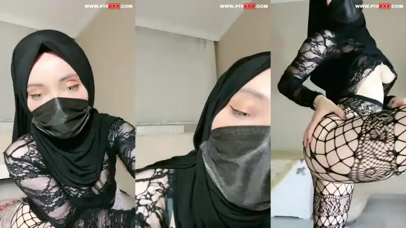 türbanlı ifşa: Türbanlı boncuk webcamde kalçasını açıp poz veriyor [Yeni 2026]