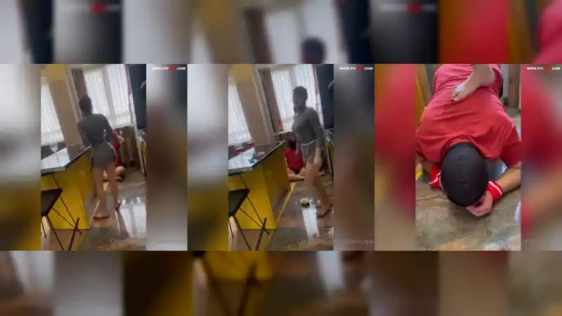türbanlı ifşa twitter: Dilek kaya ve arkadaşı köleyi köpek gibi besliyorlar [Bedava]