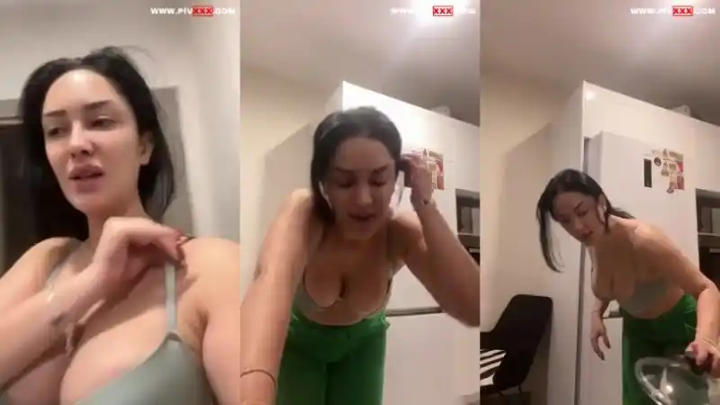 türbanlı kadınlar: Zemheri tango mutfakta göğüslerini sallıyor [Bedava]