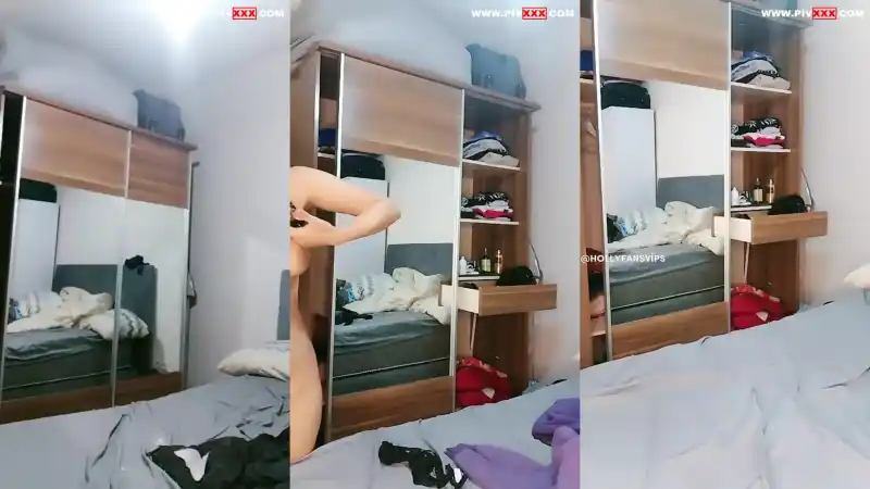 türbanlı: Kardelen aynada soyunup dildoyla amını okşuyor [Yeni 2026]