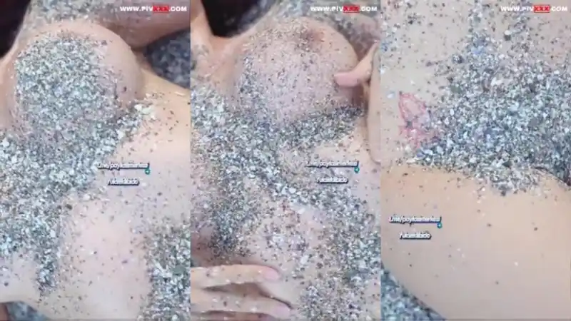 türbanlı nude: Solvia kum kaplı vücut ovuşturma [Bedava]