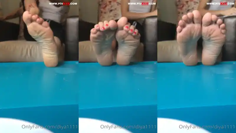 türbanlı porn: Ayak tabanlarımın güzelliğine bak [HD]