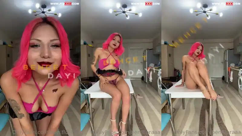 türbanlı porn: Ben flora mutfakta götünü açıp amcığını elliyor [Türkçe Altyazılı]