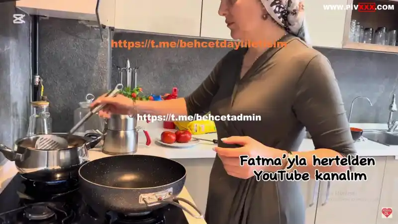 türbanlı sakso: Kapalı ev hanımı fatma [Full İzle]