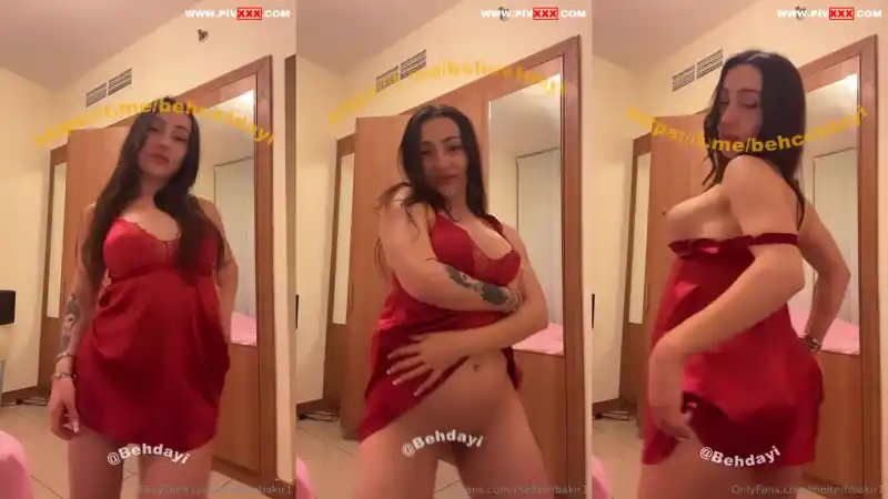 türbanlı sakso: Meltem bakır kırmızı elbisesini kaldırıp amını ve götünü sergiliyor [HD]