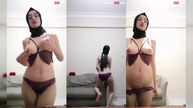 Türbanlı sevim webcamde memelerini açıp twerk yapıyor – Yeni 2026 türbanlı türk porno