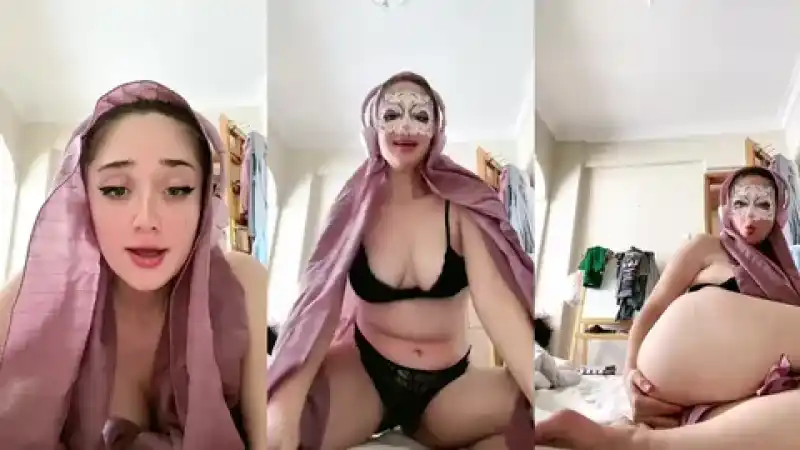Türbanlı tatlı kız balık etli seksi vücudunu sergiliyor Türbanlı ifşa telegram : porno türbanlı (Türkçe Altyazılı)