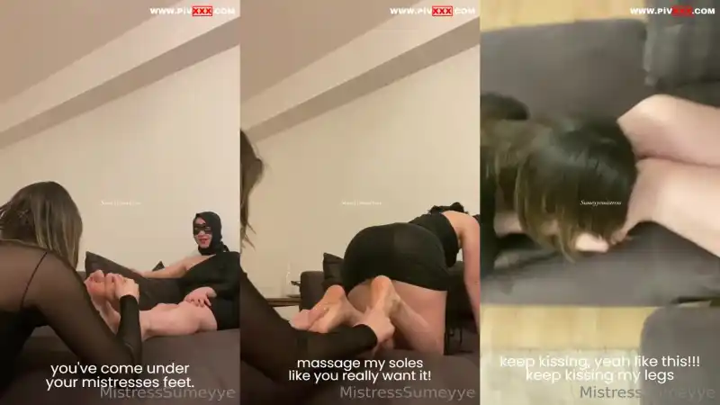 türbanlı: Women slave serves me [Sansürsüz]