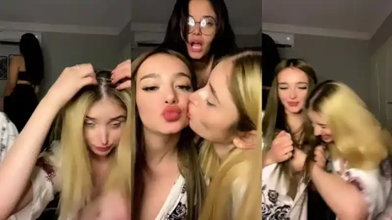 türk türbanlı porno: Şımarık türk kızları yayında para için birbirlerini elliyor Türk ifşa porn [Bedava]