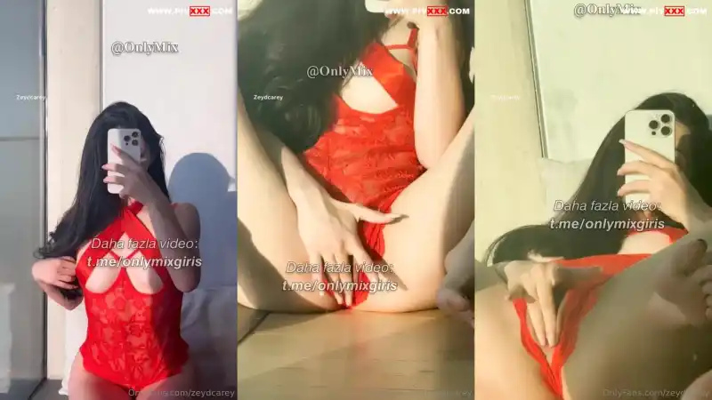 türk türbanlı porno: Zeydcarey alya vural kırmızı iç çamaşırıyla amcığını parmaklıyor [HD]