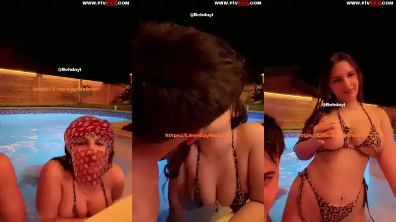 Tusem tango havuzda sevgilisiyle öpüşüp memelerini açıyor | türk porno (Full İzle)