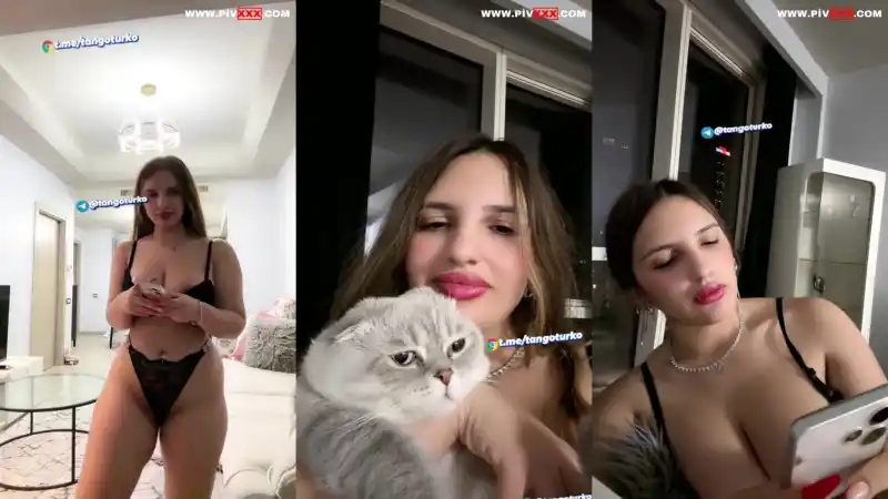 Tusem tango siyah iç çamaşırıyla vücudunu sergiliyor : türbanlı porno twitter (HD)