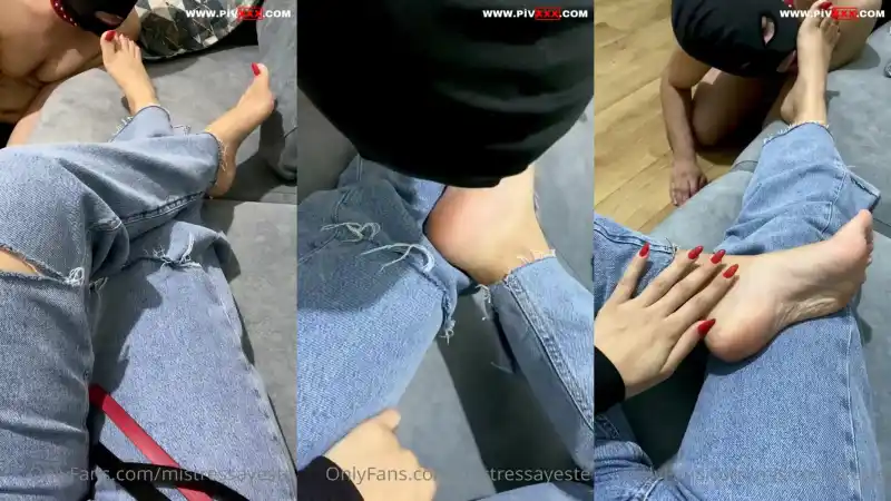 Worship the feet of someone more superior than you | türbanlı sex (Full İzle)