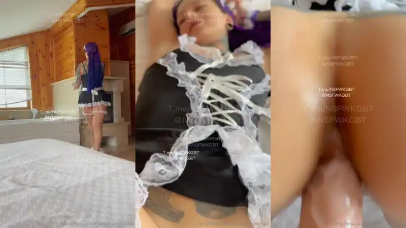 Yağmur şimşek blowjob and masturbation with dildo | sotwe türbanlı (HD)